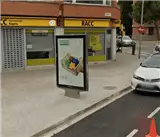 Mupi en la avenida de Barcelona hacia la carretera de Manresa, Igualada
